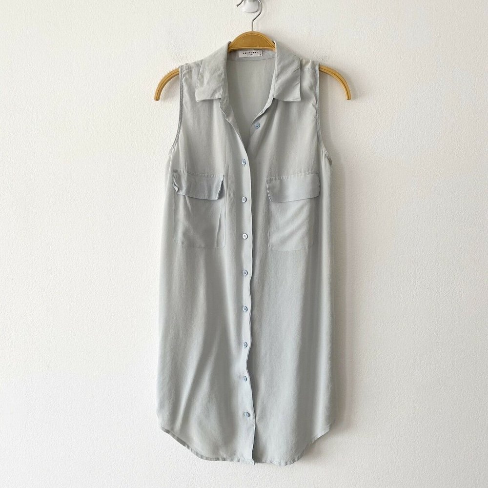 Equipment Femme Slim Signature Silk Shirt Dress